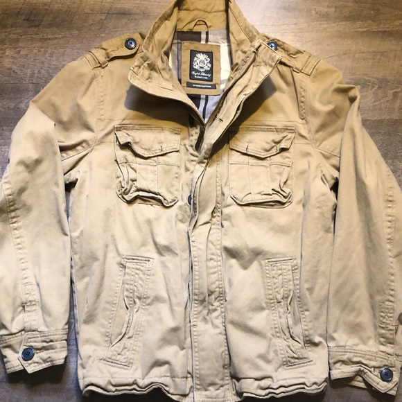 English Laundry Jackets & Coats English Laundry Tan Sand Military